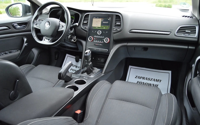 Renault Megane cena 44500 przebieg: 122000, rok produkcji 2016 z Gorzów Wielkopolski małe 781